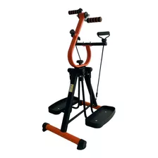 Simulador De Caminhada Lorben 5 Funções Exercícios Fitness Cor Laranja/preto