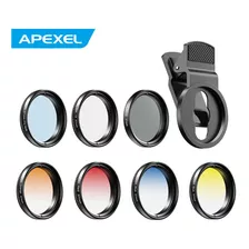 Apexel Apl-37uv-7g - Lente Graduada Profesional (7 En 1)