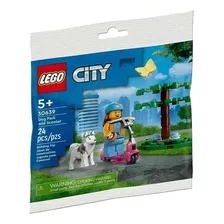 Lego 30639 City Perro Parque Y Scooter