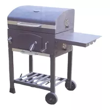 Churrasqueira Grill Portátil Com Rodas 44cm Com Suporte