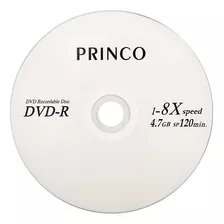 Disco Virgen Dvd-r Princo De 1-8x 4.7gb 47 Unidades