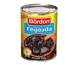 Feijoada Pronta Bordon - Lata 430g