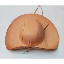 Sombrero Gaucho Retobado (choteado) Cuero Suela 1- Calidad