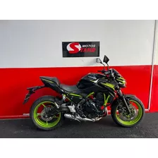 Kawasaki Z 650 Z650 Z-650 Se Abs 2021 Preta Preto