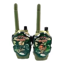 Rádio Walkie Talkie Infantil Brinquedo Menina Menino Talk Cor Camuflado