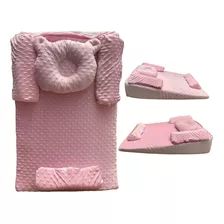 Colchon Colchoneta Antirreflujo Para Bebe Tela Antialérgica