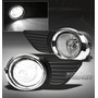 11-17 Toyota Sienna Le Jdm Bumper Chrome Fog Light Lamp+ Nnc