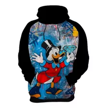 Blusa De Frio Moletom Tio Patinhas Desenho Rico Luxo Tv 06