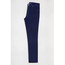 Jean Macowens Gastado Azul Marino Hombre 9032