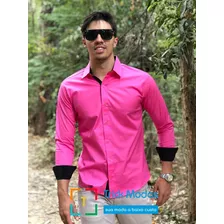 Camisas Social Masculina Slim - Atacado - Pp Ao Gg -promoçao