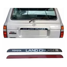 Emblema Platina Compuerta Land Cruiser Toyota Autana Burbuj