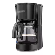 Cafetera 5 Tazas Black+decker Filtro Permanente Color Negro