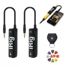  Adaptadorde Cable Irig De Enlace De Guitarra Convertidor,2p