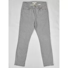 Pantalon Gabardina Mil Rayas Elastizado Hym - Talle 36