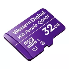 Memoria Sd 32gb Western Digital Videovigilancia Clase 10