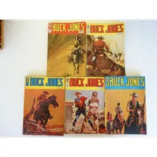Buck Jones Nsº 1 A 5 Editora Paladino 1972 Completa
