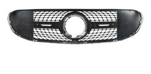 Chrome Diamond Grill Front Bumper For Mercedes-benz Glc- Td1 Foto 7