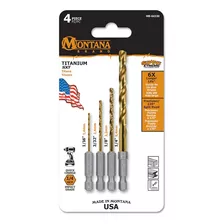 Set Carpintero De 4 Mechas Montana Mb-64330