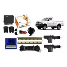 Kit Trava Eletrica + Alarme Hilux 2015 2016 2017 2 Portas