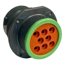 Conector Deutsch Femea 8 Vias Hdp24-18-8sn Linha Pesada