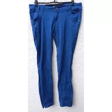 Pantalón Azul Elastizado Dama Tmill Talle Xxl.