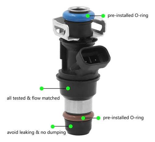 Inyector Gasolina Para Sierra Savana Silverado 4.8 5.3 6.0  Foto 2