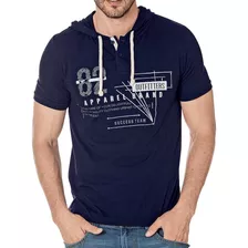 Playera Con Gorro Estampada Garanty 600