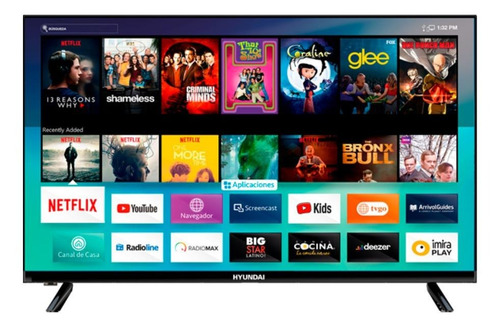 Smart Tv Hyundai Hyled3244nim Hd 32  100v/240v