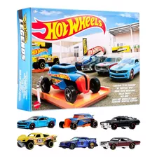 Hot Wheels Kit Com 6 Carrinhos Legends Tour - Original 