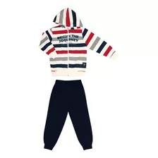 Conjunto Infantil Masculino Journey Rovitex Kids Vermelho