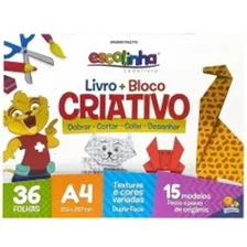 Livro + Bloco Criativo (origami)