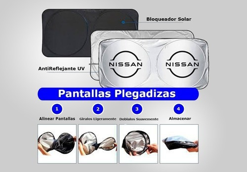 Protector Tapasol Ventosas Nissan Kicks 2016-2023 T1 Logo Foto 5