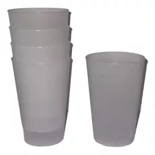 Vaso Reutilizable, Reciclabes Plastico 500ml Pack X 50u