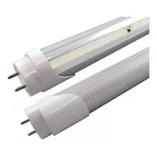 Tubo Led T8 120cm 65w Super Brillante Doble Led Conector G13 Color Conexión 1 Lado, Mica Transparente, Luz Blanco Frio 6500k