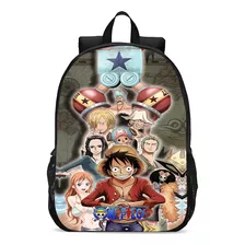 Mochila Escolar Infantil One Piece Anime Zoro