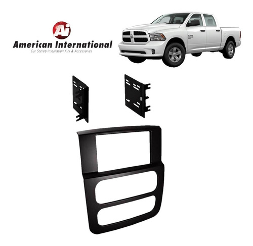 Frente Adaptador Cdk641 Dodge Ram 2002-2005 2 Din Foto 2