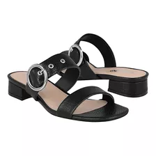 Sandalias Dama Stylo 18503 Simipiel Negro