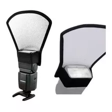 Difusor Rebatedor Universal Para Flash Speedlight 2 Lados