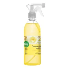 Spray Aromatizador De Ambientes Aroma Dama Da Noite 500ml Cor Amarelo