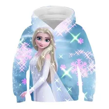Moletom Infantil Anna From Frozen Girls Elsa 2 Para Disney