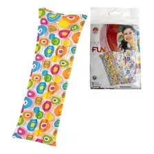 Colchoneta Inflable Flotador Multicolor P/ Pileta Agua