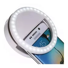 Aro De Luz Led Para Selfie Flash Celular Batería