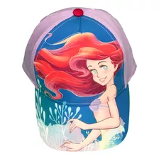 Gorras Gorros Visera Disney Princesas Ariel La Sirenita Orig