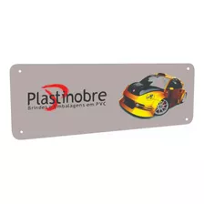 30 Cobre Placa Carro E Moto