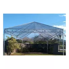 Tenda Piramidal 5x4 Lona Cristal