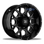 4 Rines 17x9 Off Road 8-165 Para Dodge Ram Hummer Chevrolet