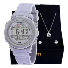 Relógio Feminino Esportivo Mondaine Original Barato + Brinde