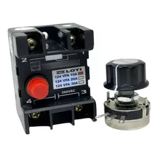 Relé Variador Controlador Vibração 124vfa10 10a 220v Loti