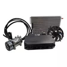 Kit Aire Acondicionado Universal 12 O 24v Auto O Camiones