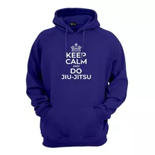 Blusa Moletom Jiu Jitsu Keep Calm Plus Size Otima Qualidade